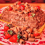 Trufado com Morangos